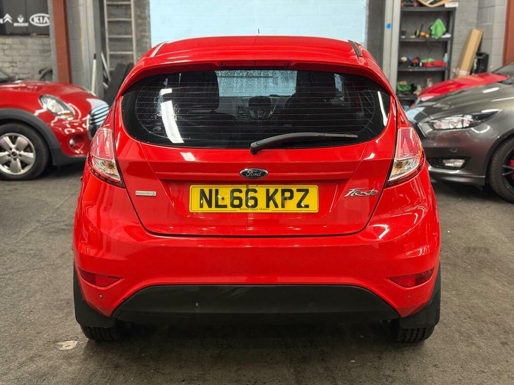 Ford Fiesta 1.0T Ecoboost Zetec Euro 6 S S NL66KPZ Red #5