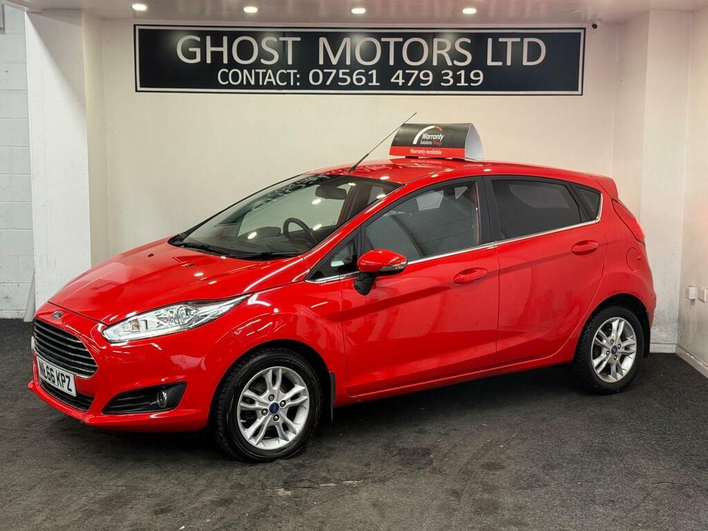 Ford Fiesta 1.0T Ecoboost Zetec Euro 6 S S Red