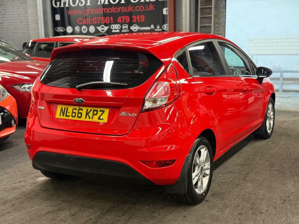 Ford Fiesta 1.0T Ecoboost Zetec Euro 6 S S NL66KPZ Red #4