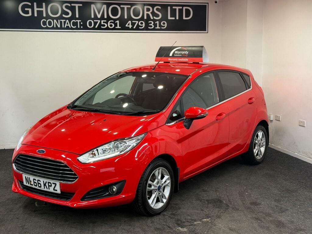 Ford Fiesta 1.0T Ecoboost Zetec Euro 6 S S NL66KPZ Red #2