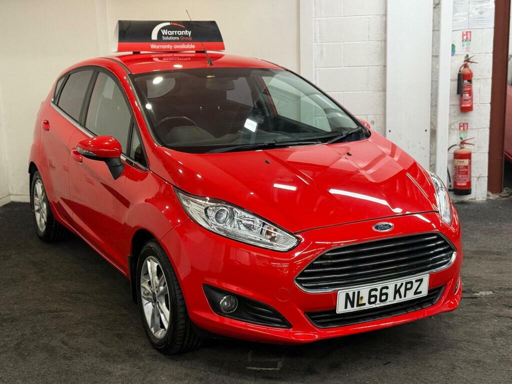 Ford Fiesta 1.0T Ecoboost Zetec Euro 6 S S NL66KPZ Red #3