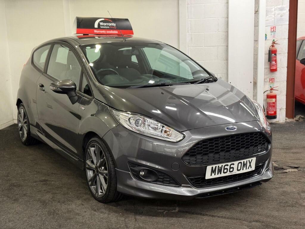 Ford Fiesta 1.0T Ecoboost St-line Euro 6 S S MW66OMX Grey #5