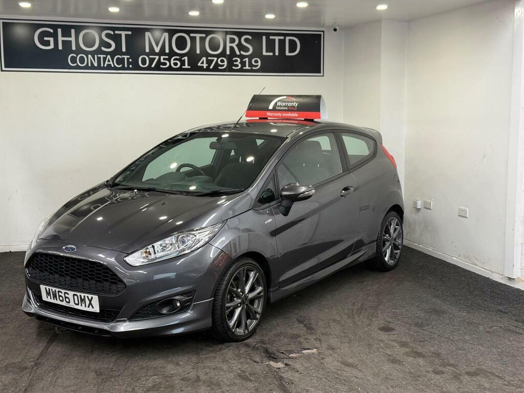 Ford Fiesta 1.0T Ecoboost St-line Euro 6 S S MW66OMX Grey #2