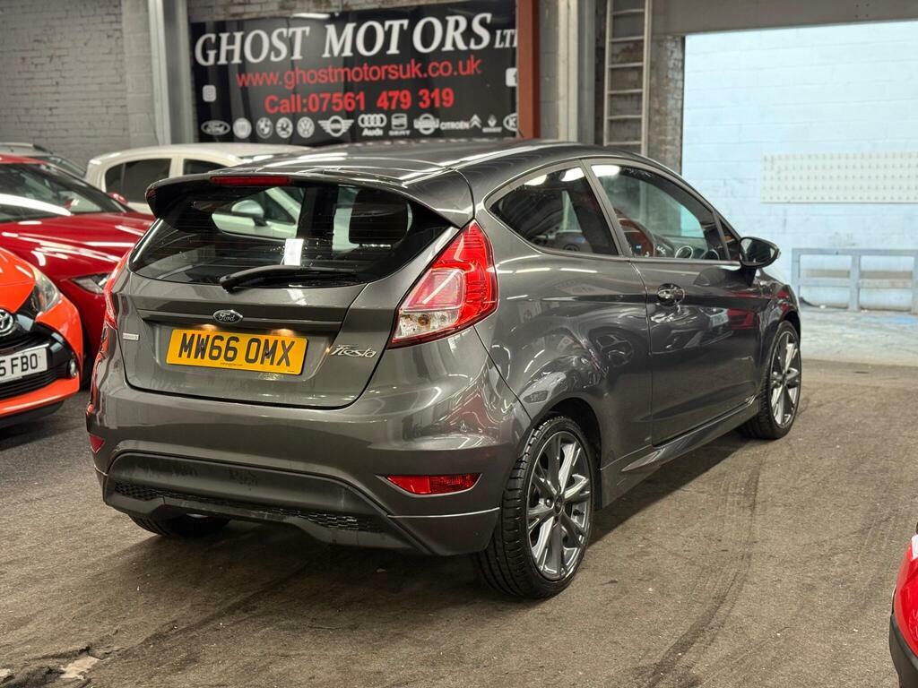 Ford Fiesta 1.0T Ecoboost St-line Euro 6 S S MW66OMX Grey #4
