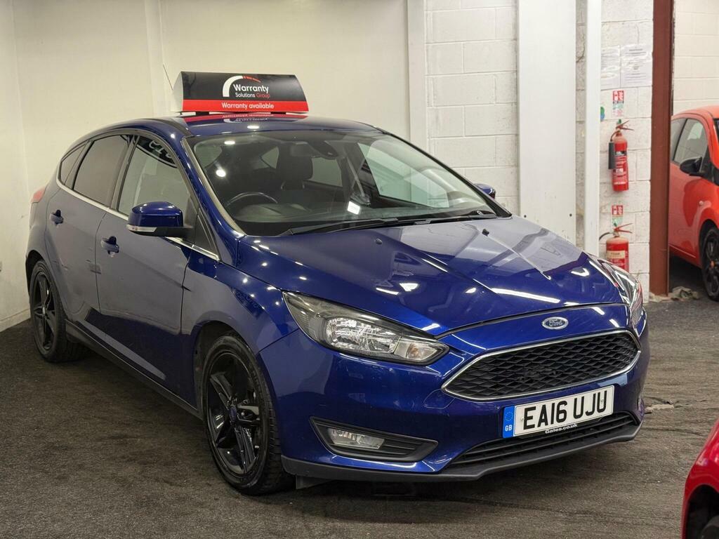 Ford Focus 1.5 Tdci Zetec Euro 6 S S EA16UJU Blue #3