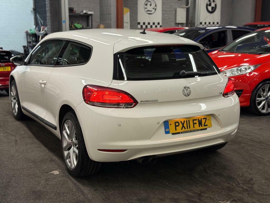 Volkswagen Scirocco 1.4 Tsi Euro 5  White #6