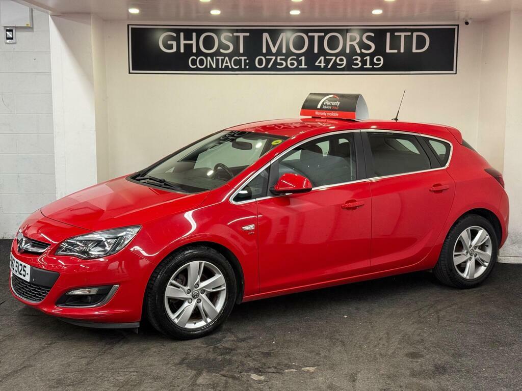 Vauxhall Astra 2.0 Cdti Sri Euro 5 Red