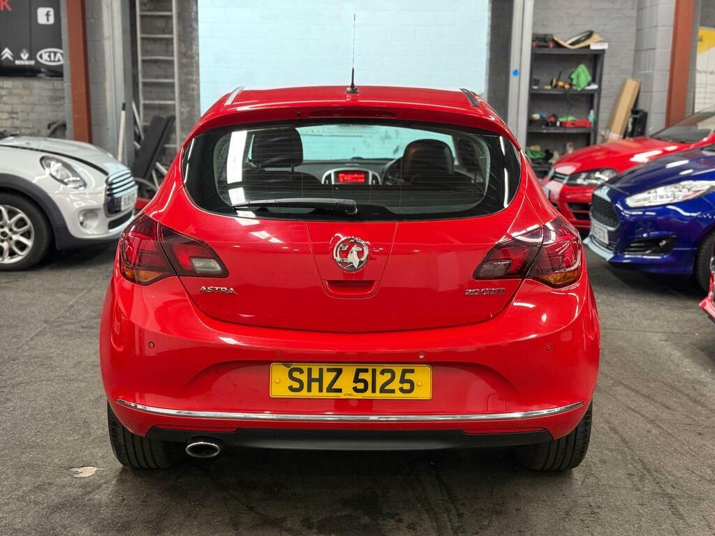 Vauxhall Astra 2.0 Cdti Sri Euro 5 Red #5
