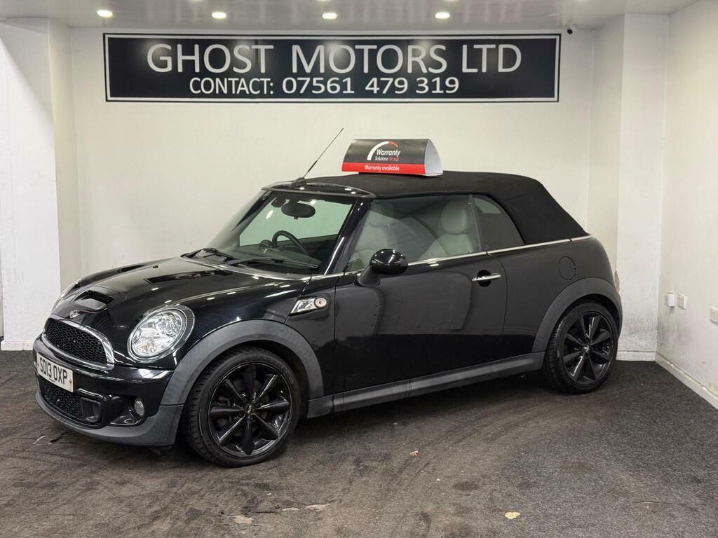 Mini Convertible 1.6 Cooper S Euro 5 S S Black