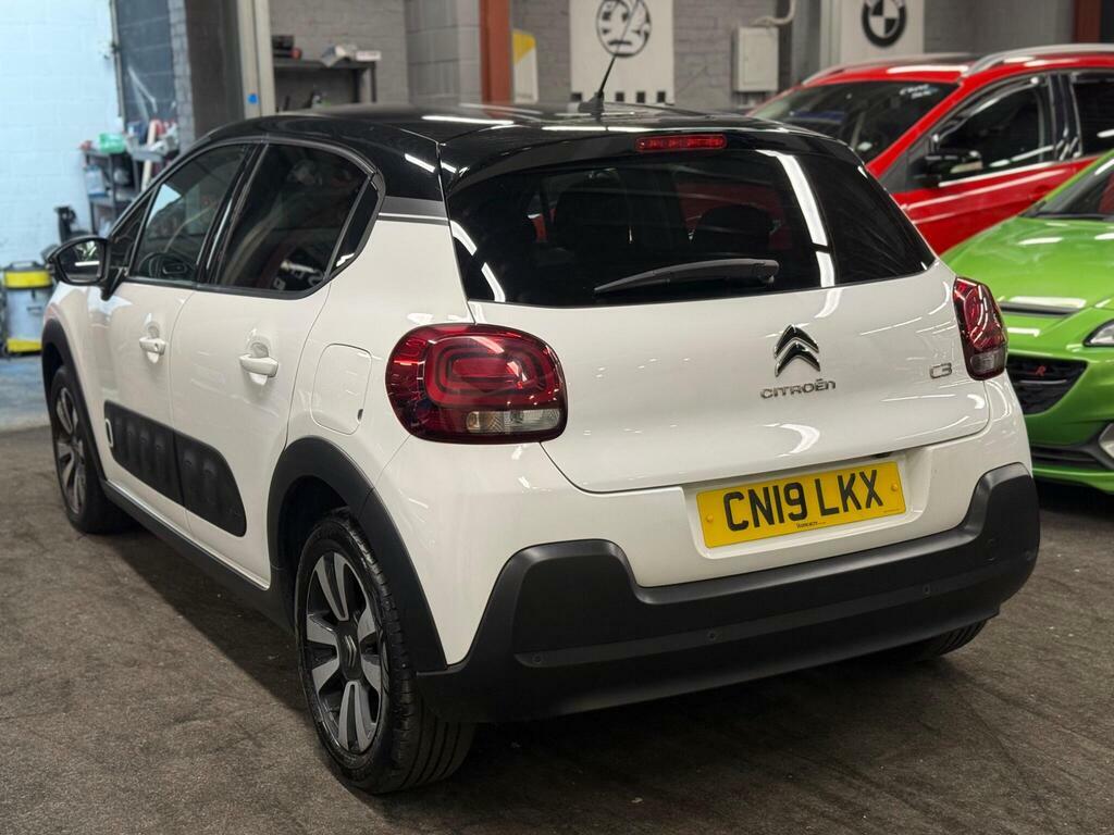 Citroen C3 1.2 Puretech Flair Euro 6 S S CN19LKX White #4