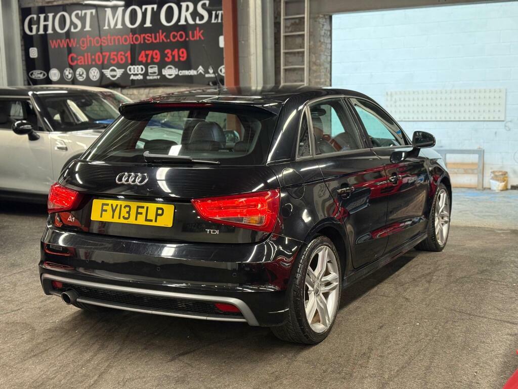 Audi A1 1.6 Tdi S Line Sportback Euro 5 S S Black #4