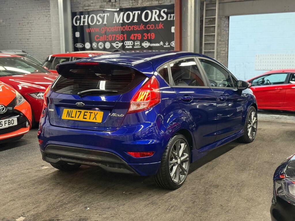Ford Fiesta 1.0T Ecoboost St-line Euro 6 S S NL17ETX Blue #4