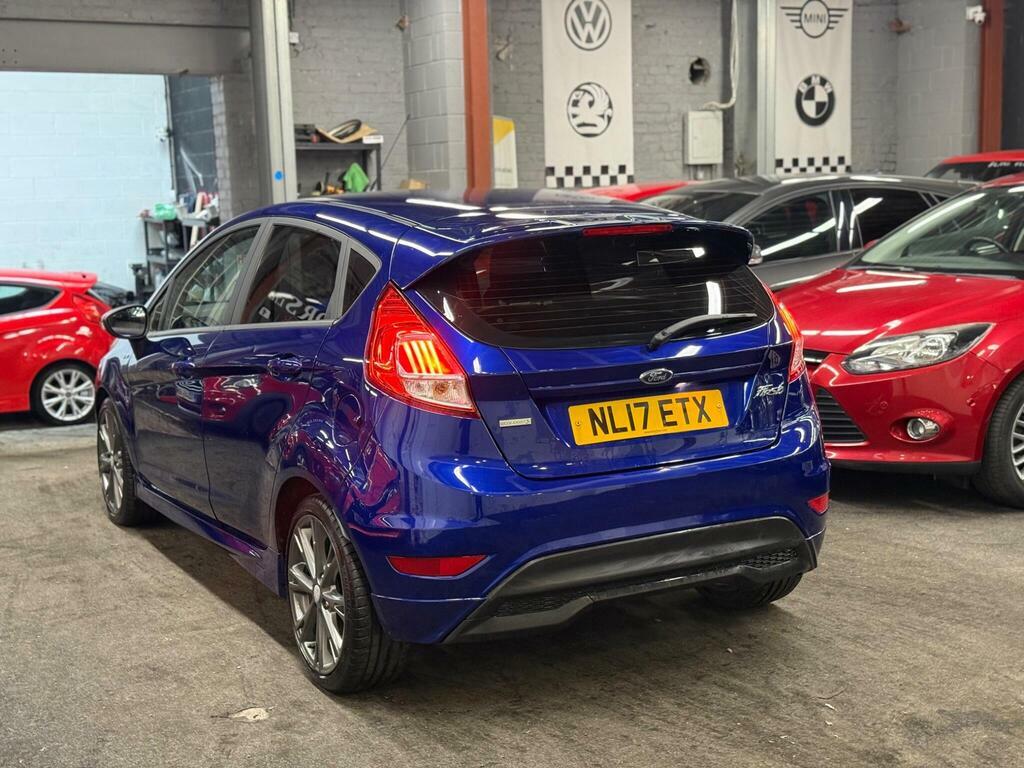 Ford Fiesta 1.0T Ecoboost St-line Euro 6 S S NL17ETX Blue #6