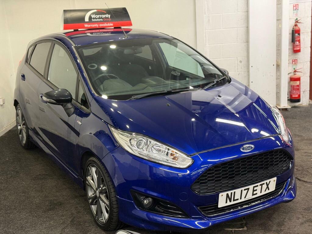 Ford Fiesta 1.0T Ecoboost St-line Euro 6 S S NL17ETX Blue #3