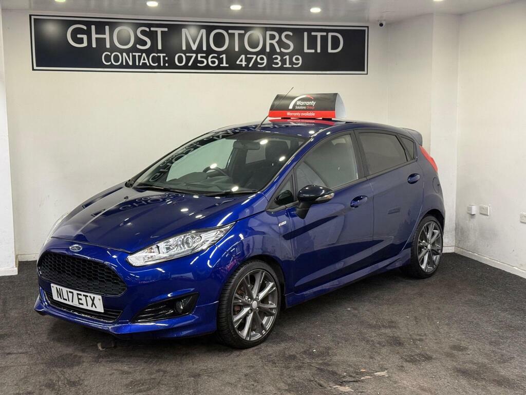 Ford Fiesta 1.0T Ecoboost St-line Euro 6 S S NL17ETX Blue #2