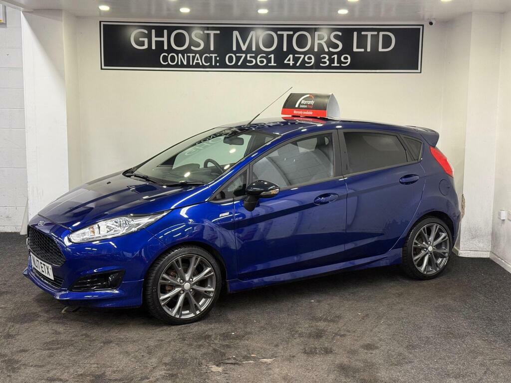 Ford Fiesta 1.0T Ecoboost St-line Euro 6 S S Blue