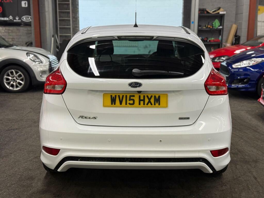Ford Focus 1.0T Ecoboost Zetec S Euro 6 S S WV15HXM White #6