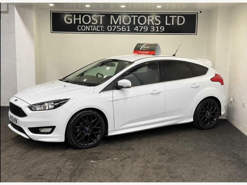 Ford Focus 1.0T Ecoboost Zetec S Euro 6 S S White