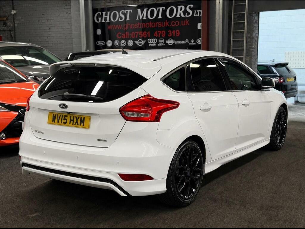 Ford Focus 1.0T Ecoboost Zetec S Euro 6 S S WV15HXM White #5