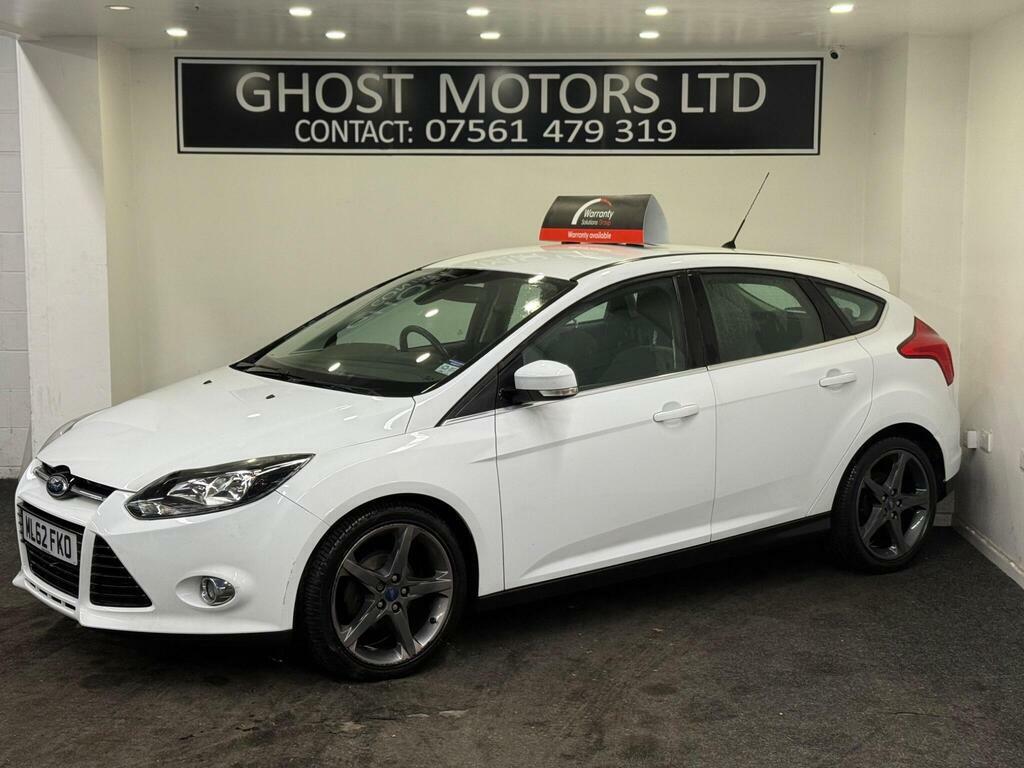 Ford Focus 1.0T Ecoboost Titanium Euro 5 S S White