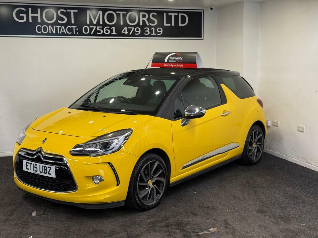 Citroen Ds3 Cabrio 1.6 Thp Dsport Plus Euro 6 S S Yellow #2
