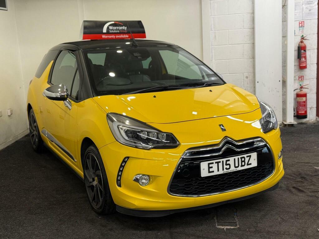 Citroen Ds3 Cabrio 1.6 Thp Dsport Plus Euro 6 S S Yellow #3
