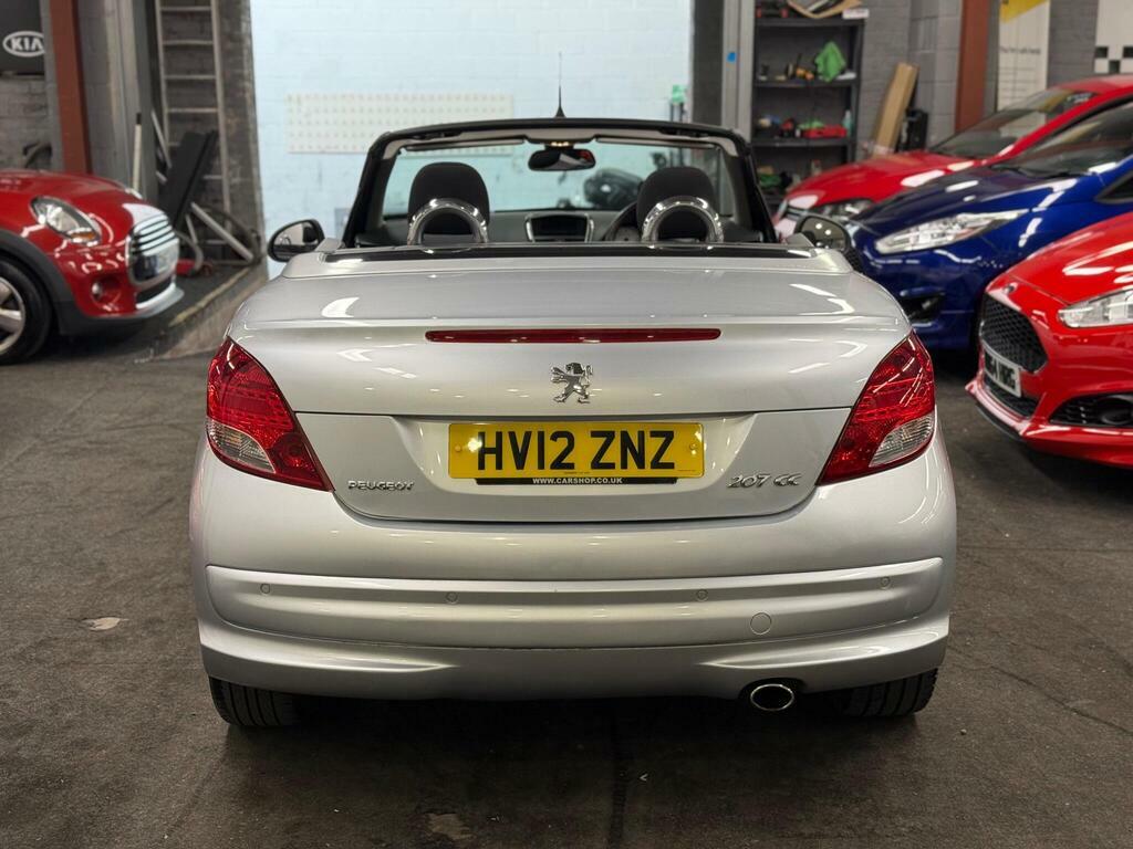 Peugeot 207 CC Vti Active Euro 5 White #7