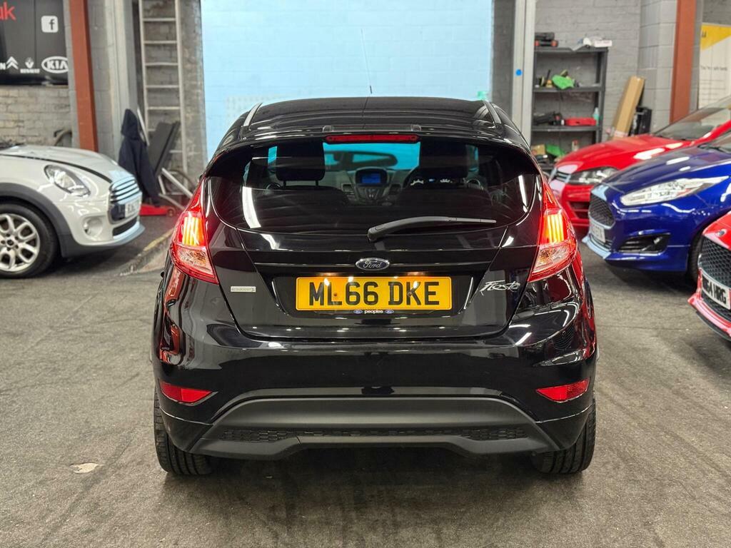 Ford Fiesta 1.0T Ecoboost St-line Euro 6 S S ML66DKE Black #5
