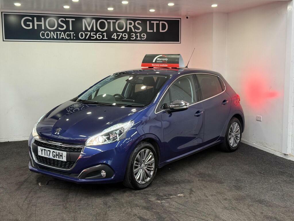 Peugeot 208 1.2 Puretech Allure Euro 6 YT17GHH Blue #2