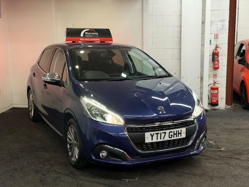 Peugeot 208 1.2 Puretech Allure Euro 6 YT17GHH Blue #3