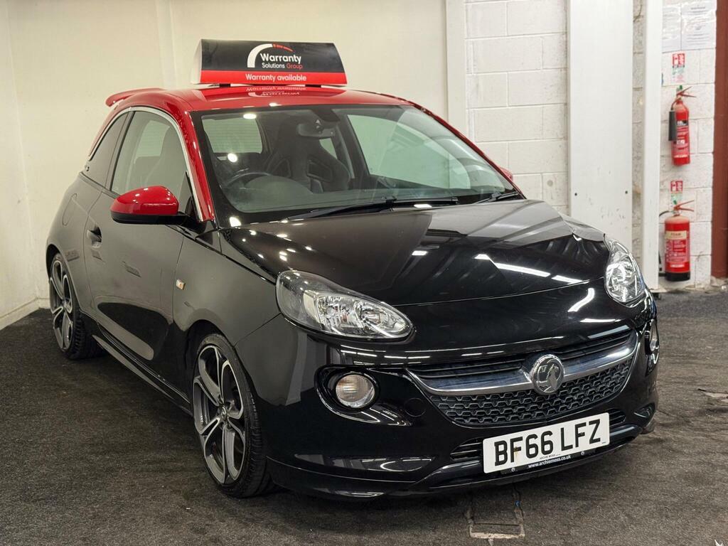 Vauxhall Adam 1.4I Turbo S Euro 6 S S BF66LFZ Black #3