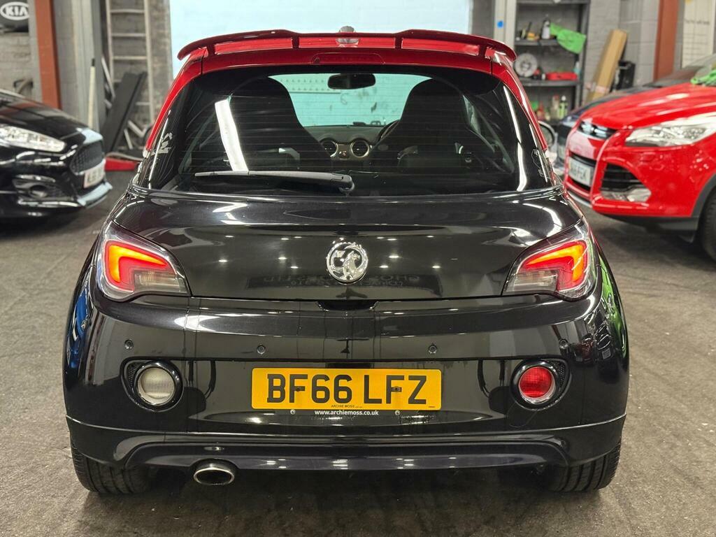 Vauxhall Adam 1.4I Turbo S Euro 6 S S BF66LFZ Black #5