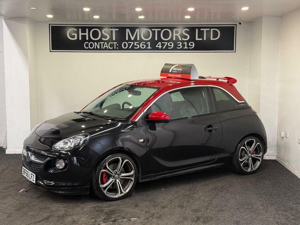Vauxhall Adam 1.4I Turbo S Euro 6 S S Black