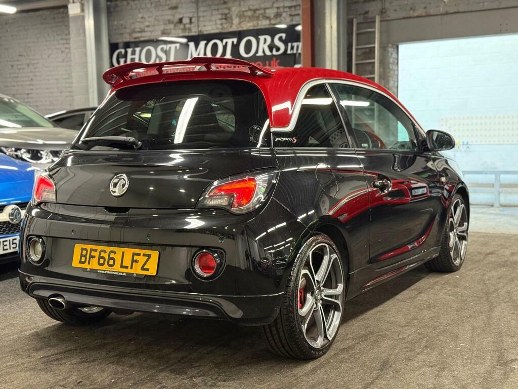 Vauxhall Adam 1.4I Turbo S Euro 6 S S BF66LFZ Black #4