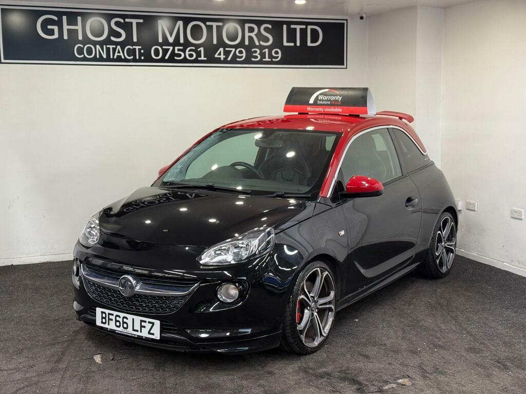 Vauxhall Adam 1.4I Turbo S Euro 6 S S BF66LFZ Black #2