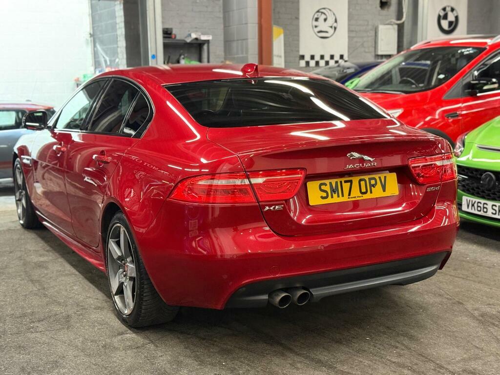 Jaguar XE 2.0D R-sport Euro 6 S S SM17OPV Red #4