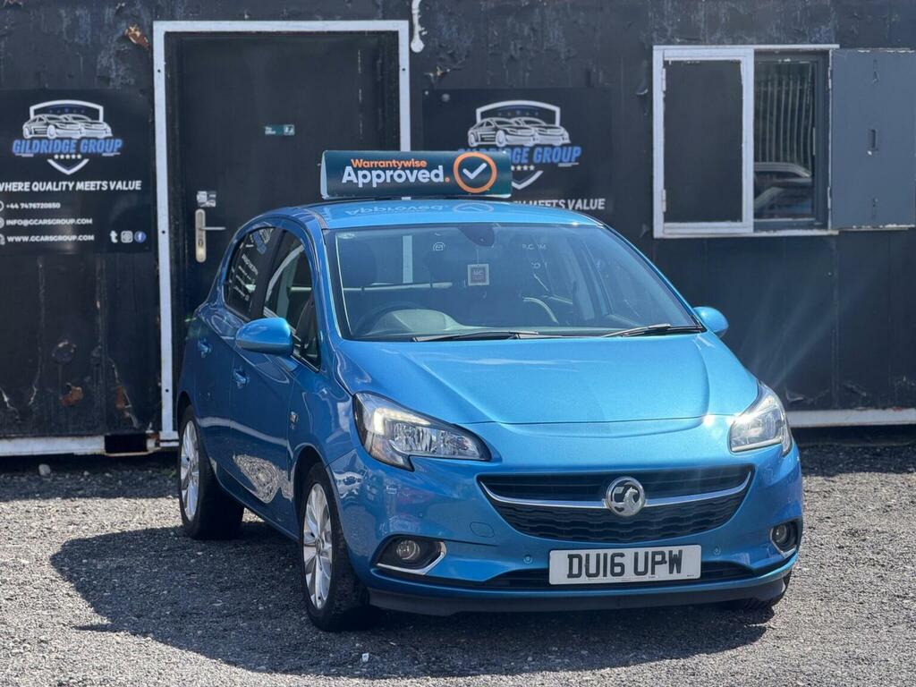 Vauxhall Corsa 1.0I Turbo Ecoflex Se Euro 6 Ss 201616 DU16UPW Blue #3