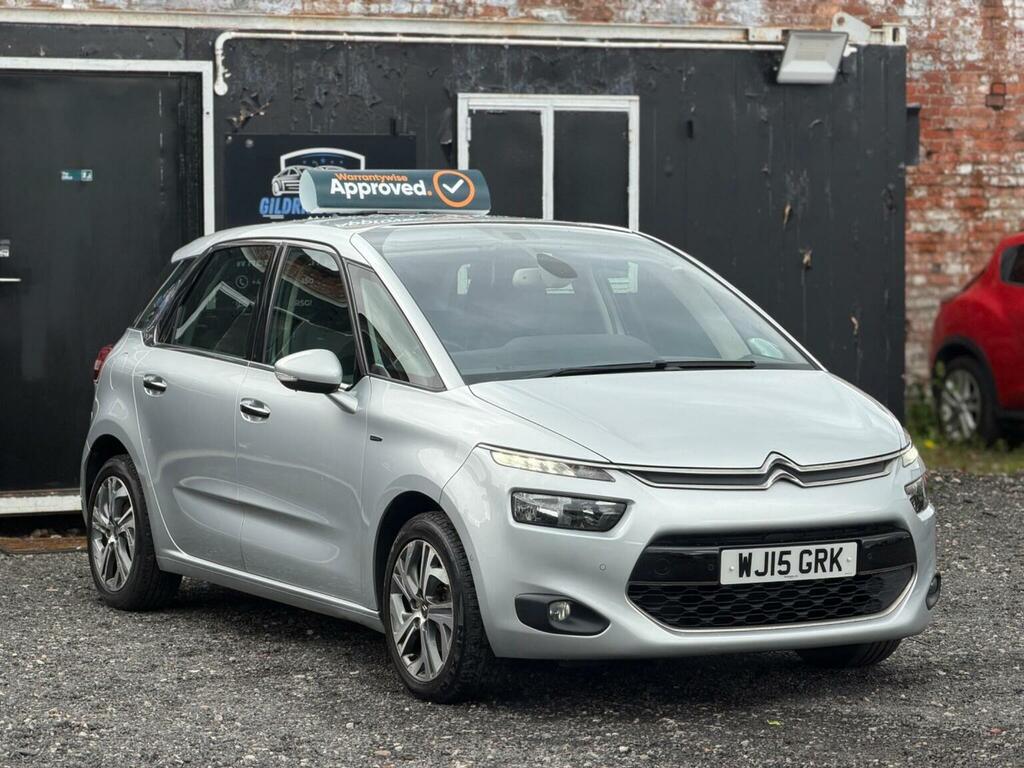 Citroen C4 Picasso 1.6 E-hdi Exclusive Etg6 Euro 5 Ss 201515 WJ15GRK Silver #6