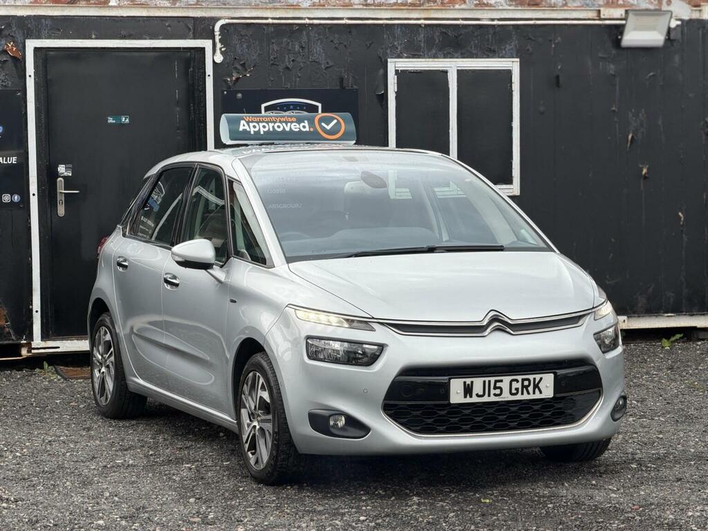 Citroen C4 Picasso 1.6 E-hdi Exclusive Etg6 Euro 5 Ss 201515 WJ15GRK Silver #2