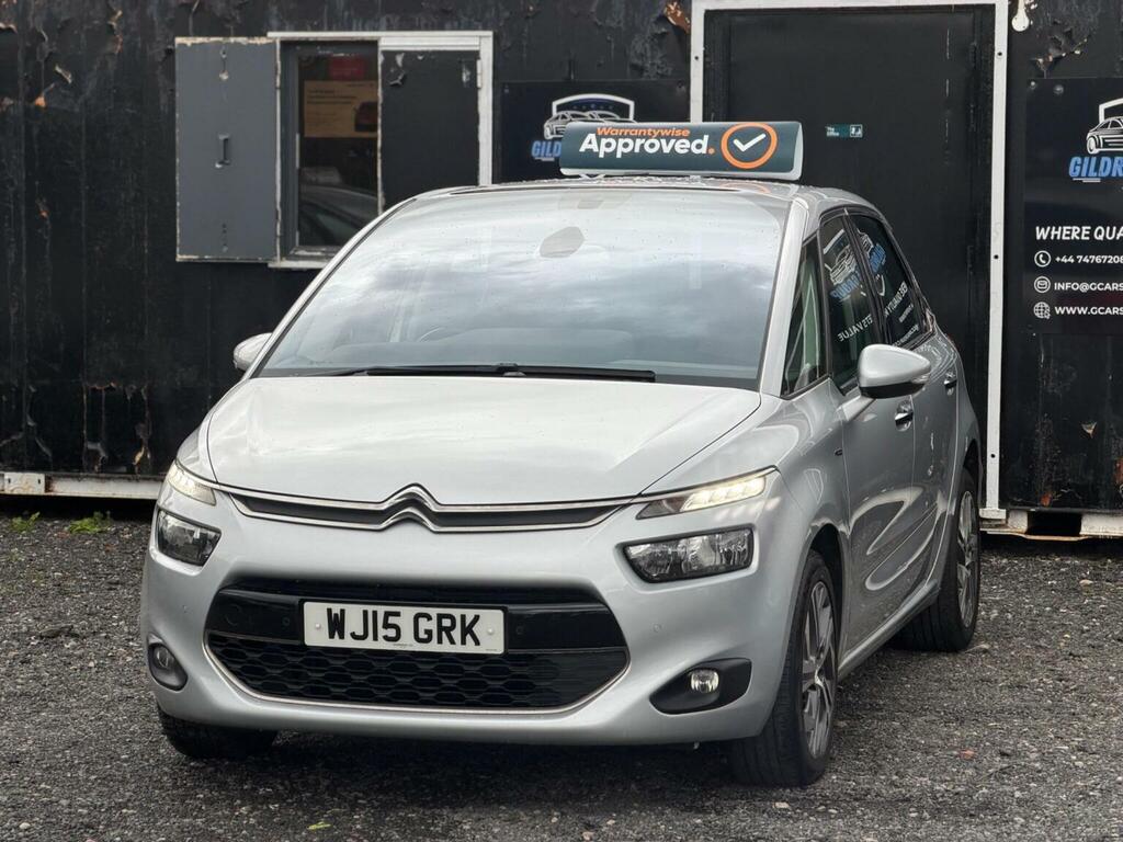 Citroen C4 Picasso 1.6 E-hdi Exclusive Etg6 Euro 5 Ss 201515 WJ15GRK Silver #5
