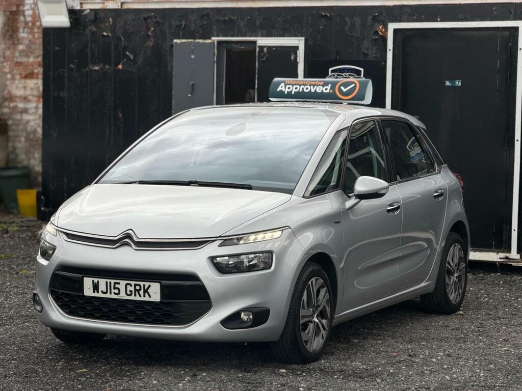 Citroen C4 Picasso 1.6 E-hdi Exclusive Etg6 Euro 5 Ss 201515 WJ15GRK Silver #4