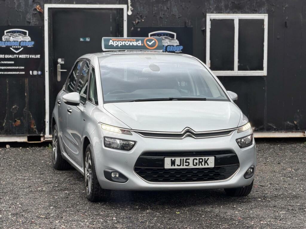 Citroen C4 Picasso 1.6 E-hdi Exclusive Etg6 Euro 5 Ss 201515 WJ15GRK Silver #3