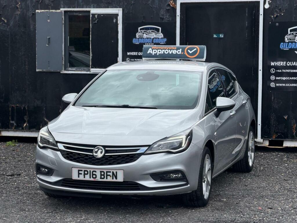 Vauxhall Astra 1.4I Sri Euro 6 201616 FP16BFN Silver #4