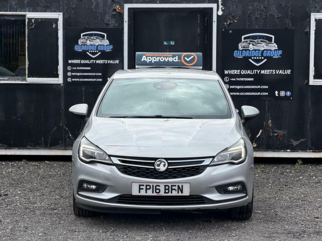 Vauxhall Astra 1.4I Sri Euro 6 201616 Silver