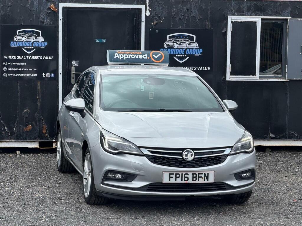 Vauxhall Astra 1.4I Sri Euro 6 201616 FP16BFN Silver #3