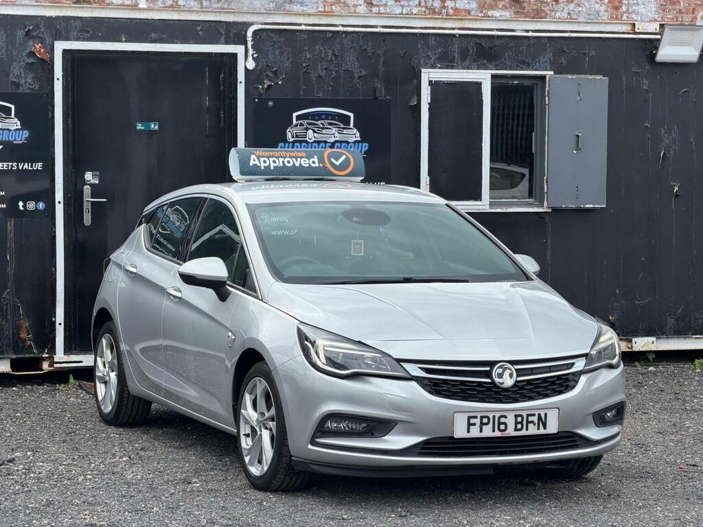 Vauxhall Astra 1.4I Sri Euro 6 201616 FP16BFN Silver #2