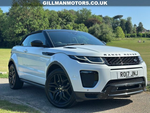 Land Rover Range Rover Evoque Td4 Hse Dynamic Convertible RO17JNJ White #2