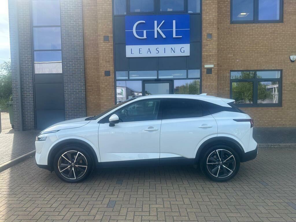 Nissan Qashqai 1.3 Dig-t Mhev Tekna Xtron Euro 6 S S FL22AUE White #4