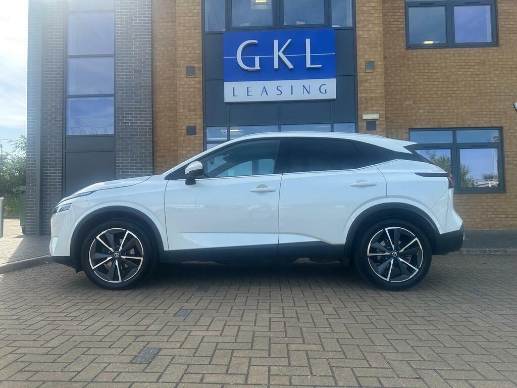 Nissan Qashqai 1.3 Dig-t Mhev Tekna Xtron Euro 6 S S FL22AUE White #5