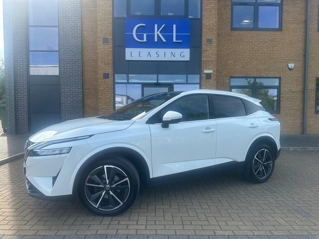 Nissan Qashqai 1.3 Dig-t Mhev Tekna Xtron Euro 6 S S White
